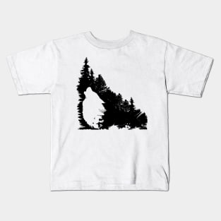 The soul of a wolf Kids T-Shirt